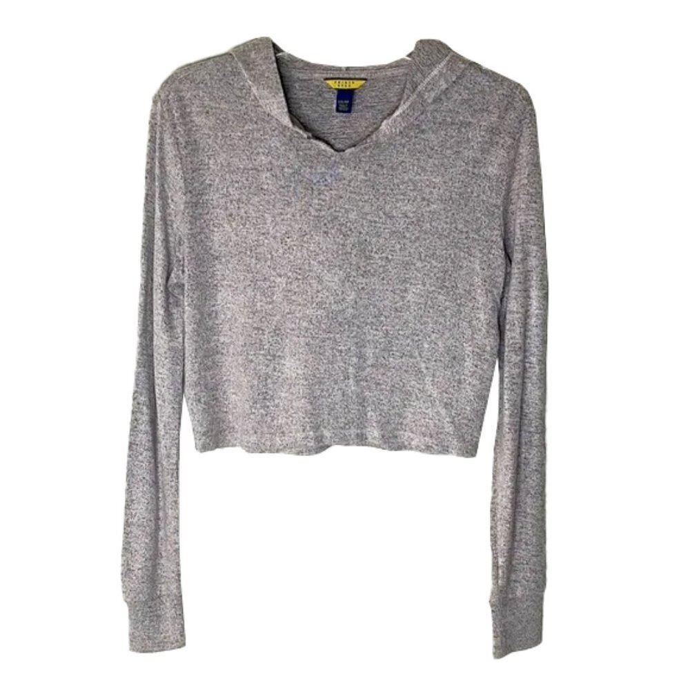 ❤️ PRINCE & FOX Long Sleeve Crop Hoodie Size XS